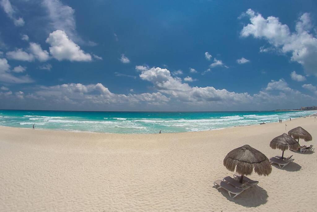 Penthouse Spectacular Ocean View Terrace Brisas Cancun Hotel Zone Exteriér fotografie